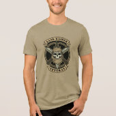 Veteraan Zandduivel Tri-Blend Shirt (Voorkant)
