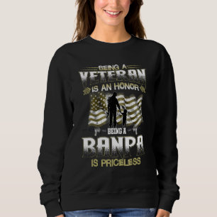 Veteraan Zijn Is Een Eer Banpa Zijn Is Waardevol Trui