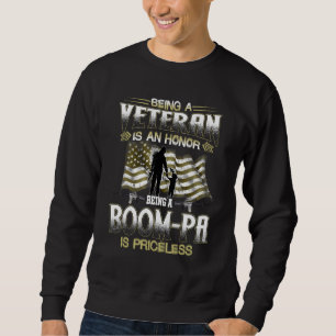 Veteraan Zijn Is Een Eer Boom pa Zijn Waard Trui