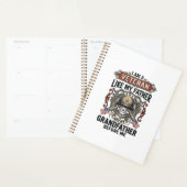 Veteraan zoals mijn vader grootvader voor mij ontw planner (Display)