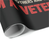 Veteraan's creed Ik ben een veteraan die nu klaar  Cadeaupapier (Rol Hoek)