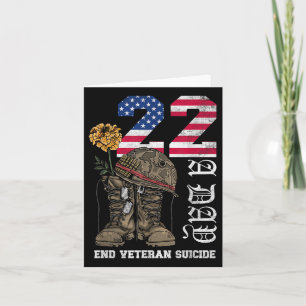 Veteran 22 A Day Take Their Lives End Veteran Suic Kaart