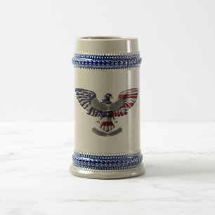 Veteran American Eagle "Proud to Served" Bierpul