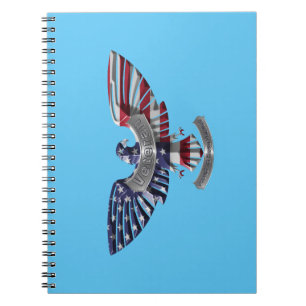 Veteran American Eagle "Proud to Served" Notitieboek