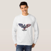 Veteran American Eagle "Proud to Served" T-shirt (Voorkant volledig)