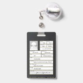 Veteran Badge (Achterkant met uittrekbare clip)