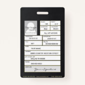 Veteran Badge (Achterkant)