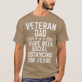 Veteran DAD Social Distance T-shirt