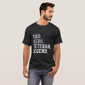 Veteran Dad T-shirt (Voorkant volledig)