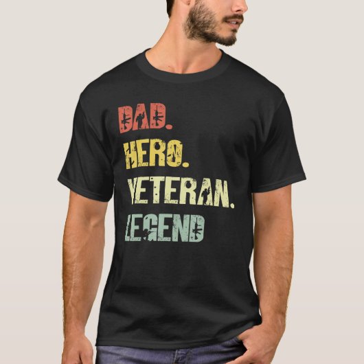 Veteran Dad T-shirt (Voorkant)