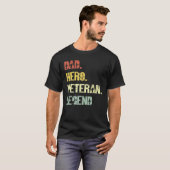Veteran Dad T-shirt (Voorkant volledig)
