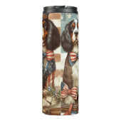 Veteran Day American Spaniels Dog Thermosbeker (Achterkant)