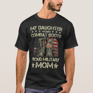 Veteran Day Mijn dochter Draag Combat Bood ProMi T-shirt