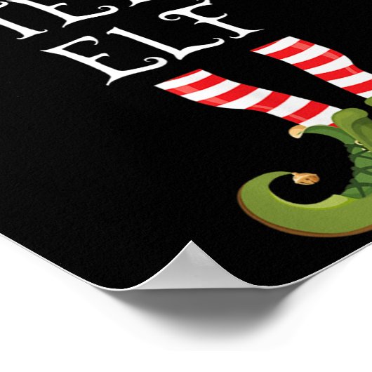 Veteran Elf Family Matching Group Christmas Us Arm Poster (Hoek)