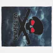 VETERAN FLEECE BLANKET DEKEN (Voorkant (Horizontaal))