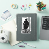 Veteran Grandpa Sticker (iPad Cover)