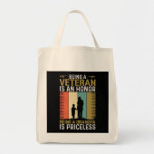 Veteran Grandpa Tote Bag (Voorkant)