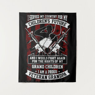 Veteran Grandpa Wandkleed