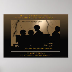 Veteran Herinnert Poster