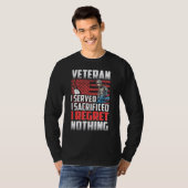 Veteran I Regret Niets T-shirt (Voorkant volledig)