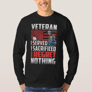 Veteran I Regret Niets T-shirt