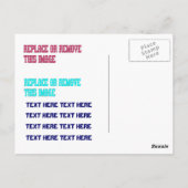 Veteran Memorial Vale of Tears Remembrance Briefkaart (Achterkant)