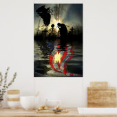 Veteran Memorial Vale of Tears Remembrance Poster (Keuken)