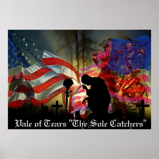 Veteran Memorial Vale of Tears Remembrance Poster (Voorkant)