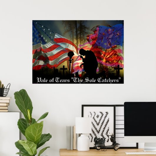 Veteran Memorial Vale of Tears Remembrance Poster (Thuiskantoor)