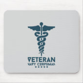 Veteran Navy Corpsman Muismat (Voorkant)