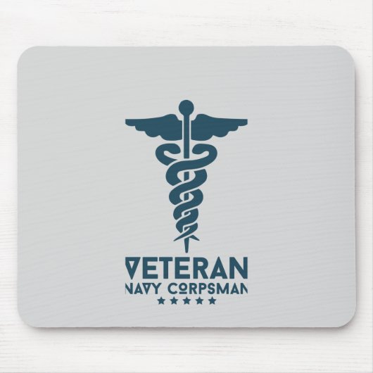 Veteran Navy Corpsman Muismat (Voorkant)