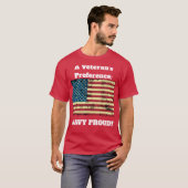 Veteran Navy Proud T-shirt (Voorkant volledig)