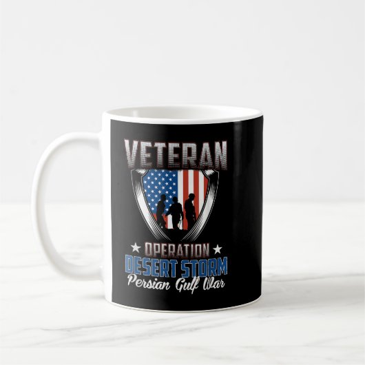Veteran Operation Desert Storm Persian Gulf War Koffiemok (Links)