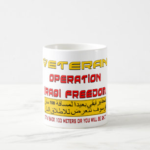 Veteran Operation Iraqi Freedom Koffiemok