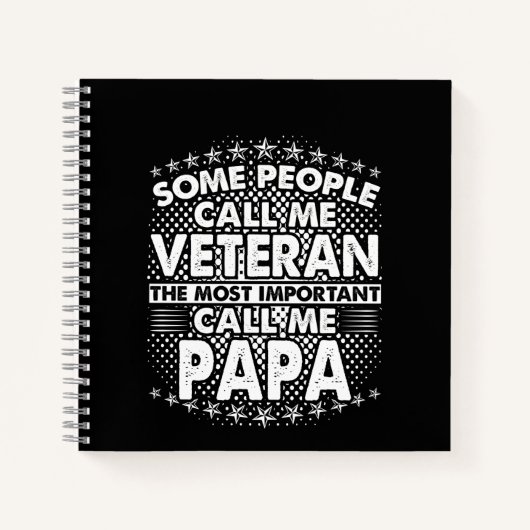 Veteran Papa Notitieboek (Voorkant)