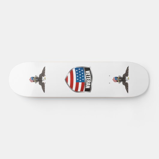 Veteran Patriotic Skateboard (Horizontaal)