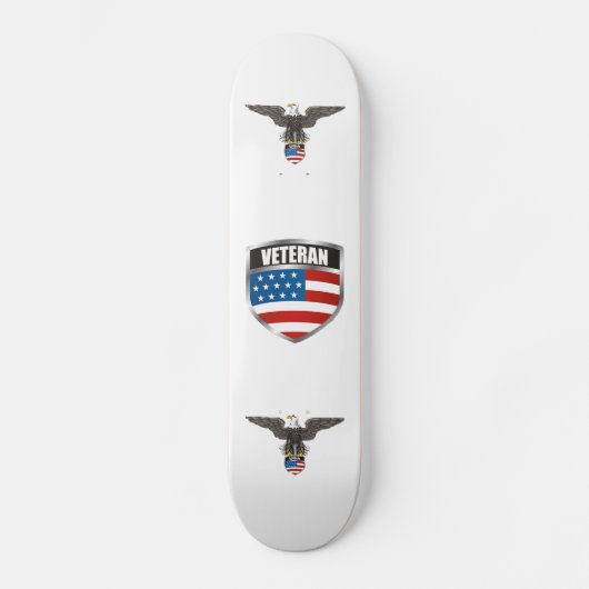 Veteran Patriotic Skateboard (Voorkant)