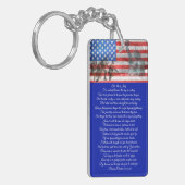 Veteran Poem Sleutelhanger (Voorkant Links)