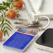 Veteran Poem Sleutelhanger (Voorkant Rechts)