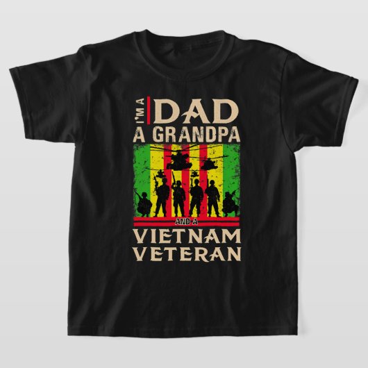 Veteran Shirten veteranenvaders van papa Oppa Viet T-shirt (Laagn)