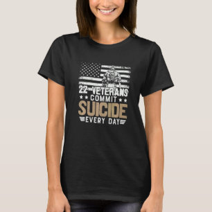 Veteran Soldier U S Vlag in ruste Combat T-shirt
