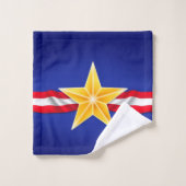 Veteran Star Bad Handdoek (Wasdoekje)