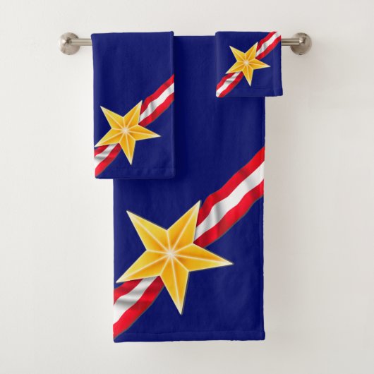 Veteran Star Bad Handdoek (Insitu)