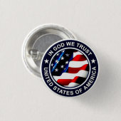 Veteran USA Ronde Button 3,2 Cm (Voorkant /achterkant)