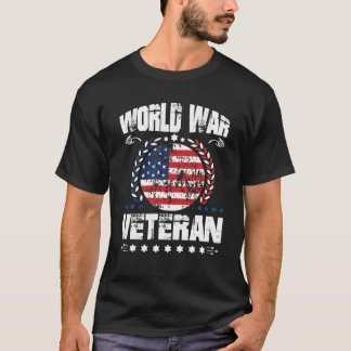 Veteran World War Gift Of Gratitude To The Warrior T-shirt