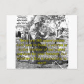 Veterandag Briefkaart (Voorkant)