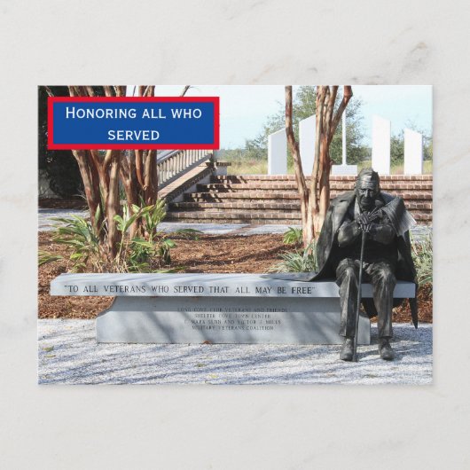 Veterandag Briefkaart (Voorkant)