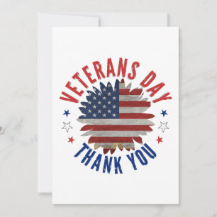VETERANDAG DANK U BEDANKKAART