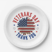 VETERANDAG DANK U PAPIEREN BORDJE (Voorkant)