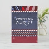 Veterandag feestdag kaart (Staand voorkant)